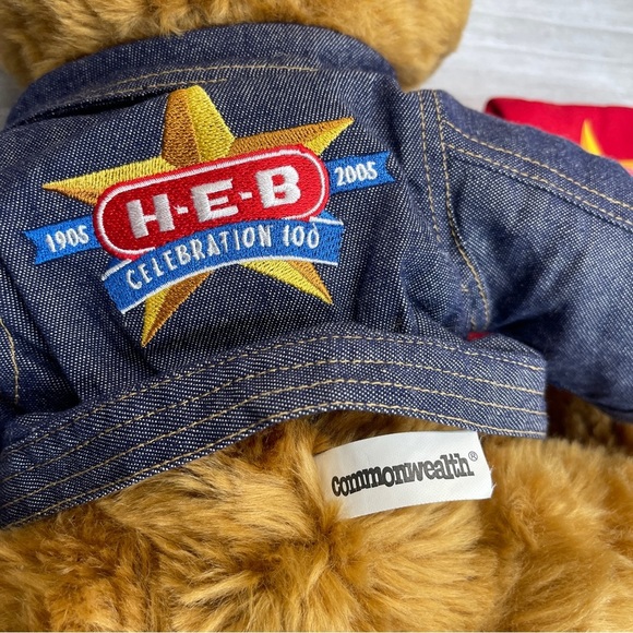 Commonweath Vintage HEB 2005 100th Anniversary Brown Bear Plush Stuffed Animal - Picture 5 of 16
